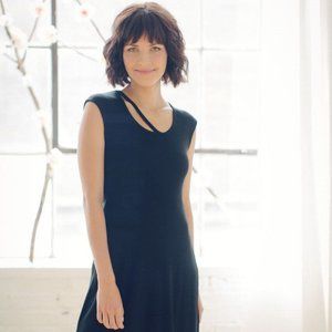 NWT Kokoon Made in USA Turbulent Cap Shell Dress Medium